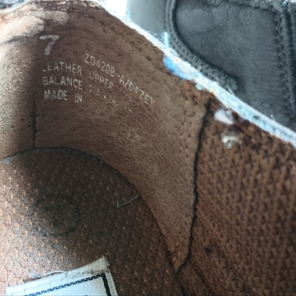 Zodiac Womens 7 Suede Ankle Boot Bootie Brown Leather Pointed Toe Western Stitch - Picture 4 of 10